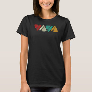 Guitar Pick For Guitarist Retro Vintage 2 T-Shirt
