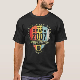 Guitar Pick Legends Were Born In May 2007 Guitar T-Shirt