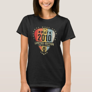 Guitar Pick Legends Were Born In May 2010 Guitar T-Shirt