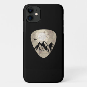 Guitar Pick Mountain Cool Guitar Player Guitarist iPhone 11 Case