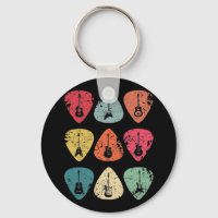 Guitar Pick Retro Vintage for Guitarists Bassist