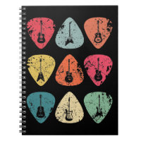 Guitar Pick Retro Vintage for Guitarists Bassist