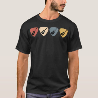 Guitar Pick Row Retro Acoustic Guitar Picks For T-Shirt