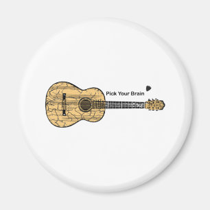 Guitar: Pick Your Brain Magnet