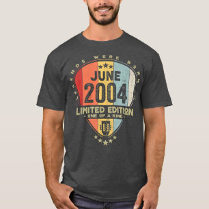 Guitar PickLegends Were Born In June 2004 Guitar T-Shirt