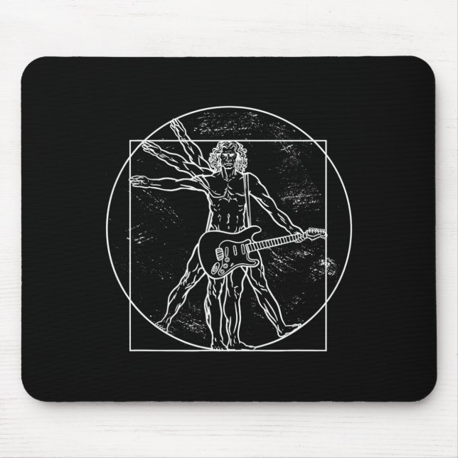 Guitar Player Guitar Musical Instrument Guitarist  Mouse Pad (Front)
