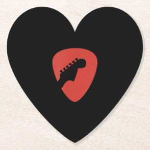 Guitar Player & Lover Guitarist Musician Birthday Paper Coaster