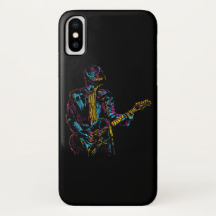 guitar player music iPhone x case