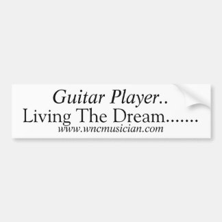 Guitar Player Sticker