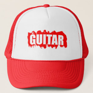 Guitar Player Trucker Hat