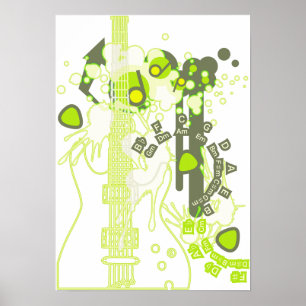 GUITAR-POP TUNES POSTER