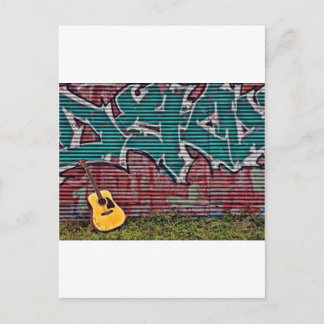 Guitar Postcard