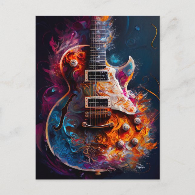 Guitar Postcard (Front)