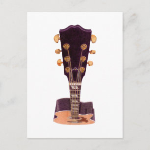 Guitar Postcard