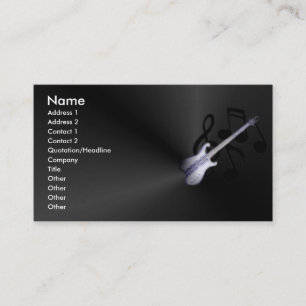Guitar Profile Card
