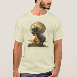 Guitar Rhino Explosion T-Shirt