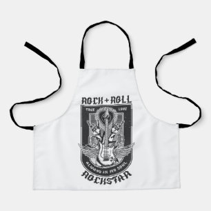 Guitar Rock design Apron
