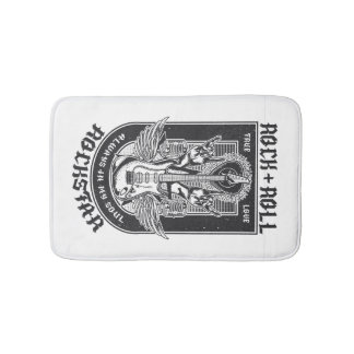 Guitar Rock design Bath Mat