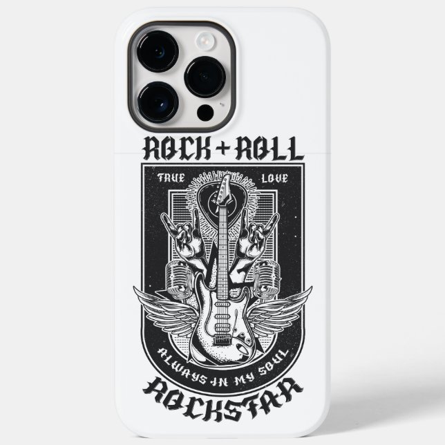 Guitar Rock design Case-Mate iPhone Case (Back)
