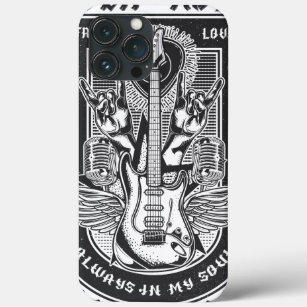 Guitar Rock design iPhone 13 Pro Max Case