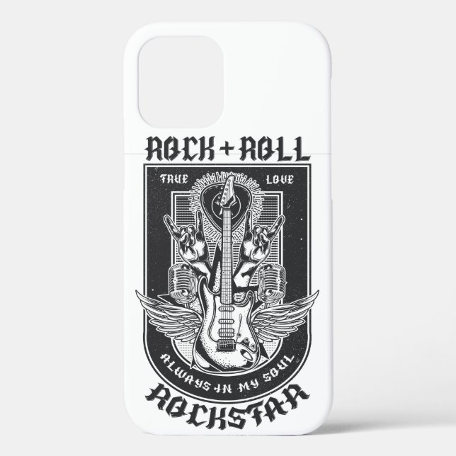 Guitar Rock design Case-Mate iPhone Case (Back)