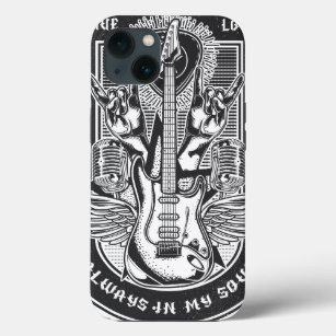 Guitar Rock design iPhone 13 Case