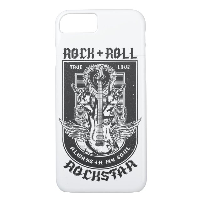 Guitar Rock design Case-Mate iPhone Case (Back)