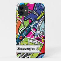 Guitar Rock Music Star Mate ID™ iPhone 5 Case
