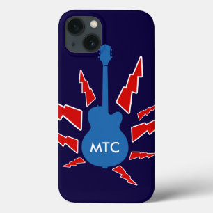 guitar rock personalised iPhone 13 case