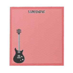 Guitar Rock Star Notepad