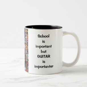 GUITAR School important Quit Work Play Guitar Mug