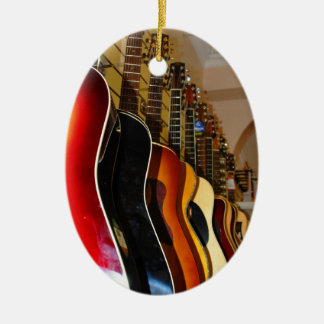 Guitar Shop Ceramic Tree Decoration
