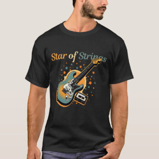 Guitar Star Collection: Embrace the Rhythm of Star T-Shirt