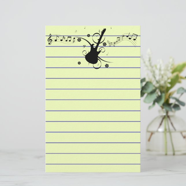 Guitar Stationery (Standing Front)