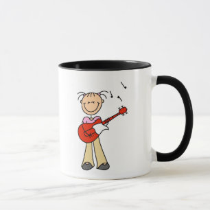 Guitar Stick Figure Mug