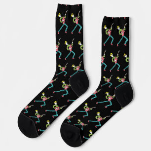 Guitar Stickman Socks
