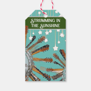 GUITAR STRINGS IN THE SUN GIFT TAGS