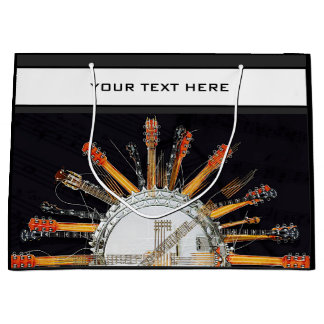 GUITAR STRINGS IN THE SUN LARGE GIFT BAG