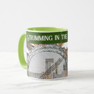 GUITAR STRINGS IN THE SUN MUG