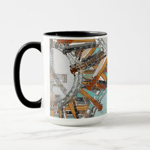 GUITAR STRINGS IN THE SUN MUG