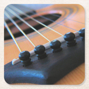 Guitar Strings  -  Keep the Music Playing Coaster