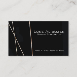 Guitar Strings Musician Card