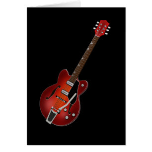 Guitar Sunburst Hollow Body