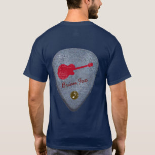guitar T pick personalised T-Shirt
