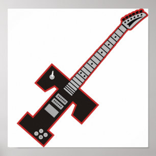Guitar T Poster