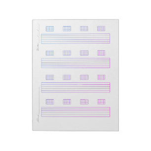 Guitar Tab Paper – Printable Tablature Template Notepad
