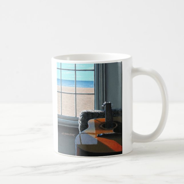 Guitar-"Take Five" Coffee Mug (Right)