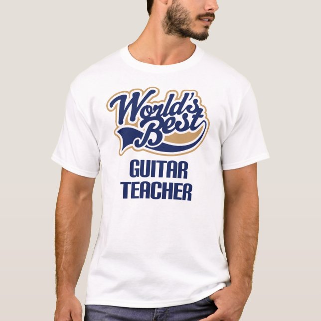 Guitar Teacher Gift T-Shirt (Front)