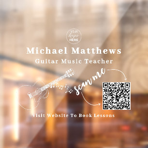 Guitar Teacher Music Lessons QR Code