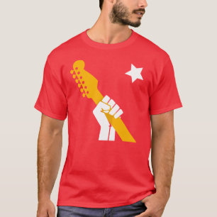 Guitar Theory Revolution Red T #0003 T-Shirt